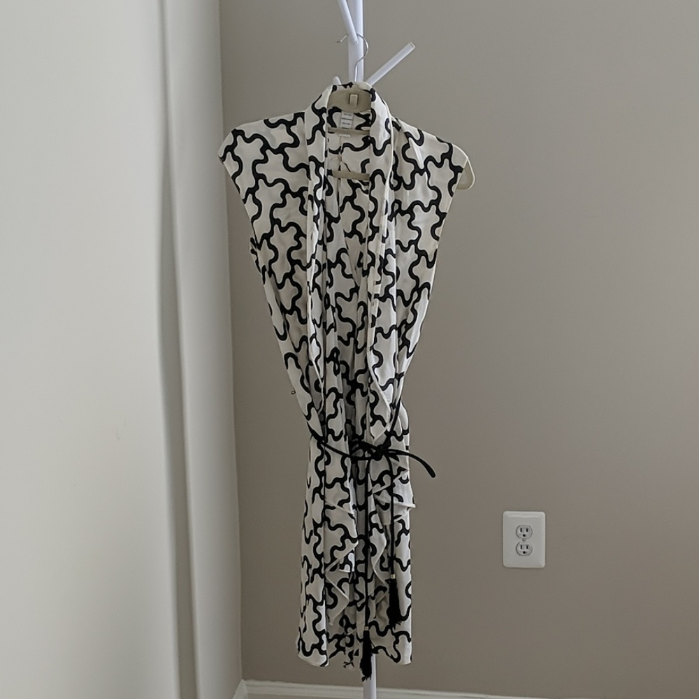 Diane Von Furstenberg Drape Front Dress